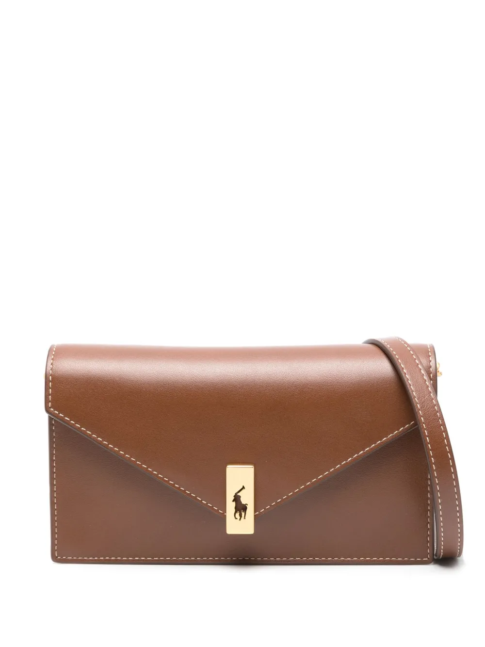 Polo Ralph Lauren Polo ID wallet-on-chain bag - Marrone