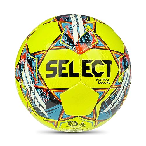 Select Futsal Mimas Fifa Basic Ball Mimas Yel-Blu, Unisex Footballs, Yellow, 4 Eu