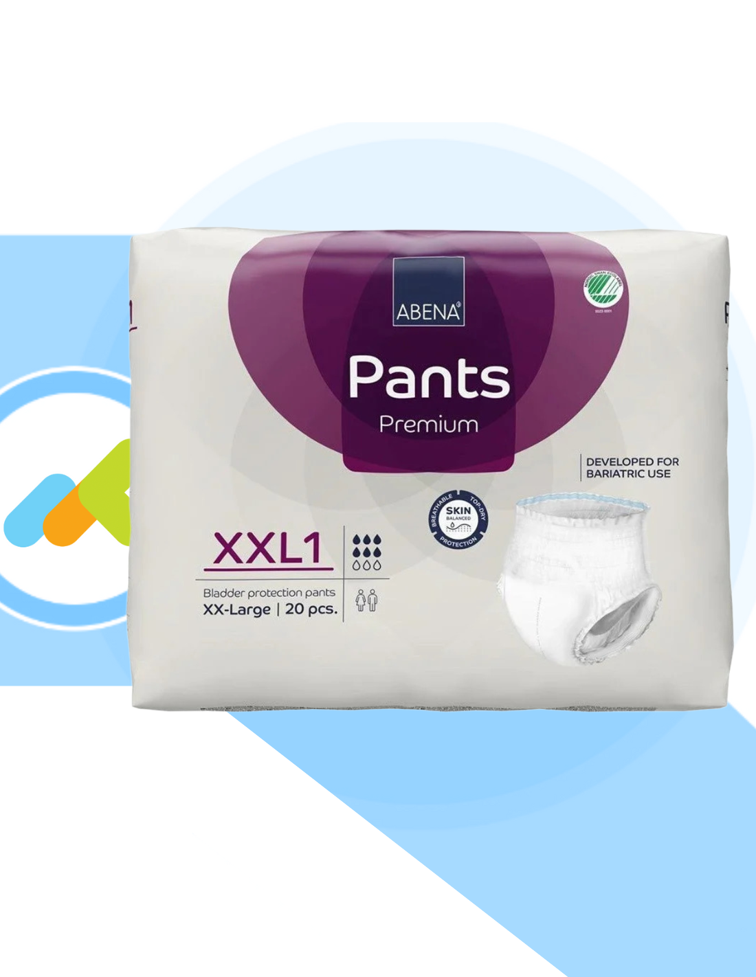 Abena Pants Xxl1 |Mutandine Assorbenti Bariatriche| Qualità