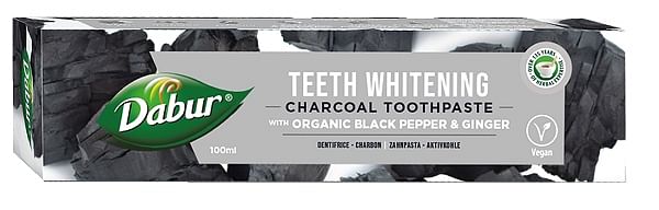 Dabur Dentifricio Charcoal Ginger Bio 100 Ml