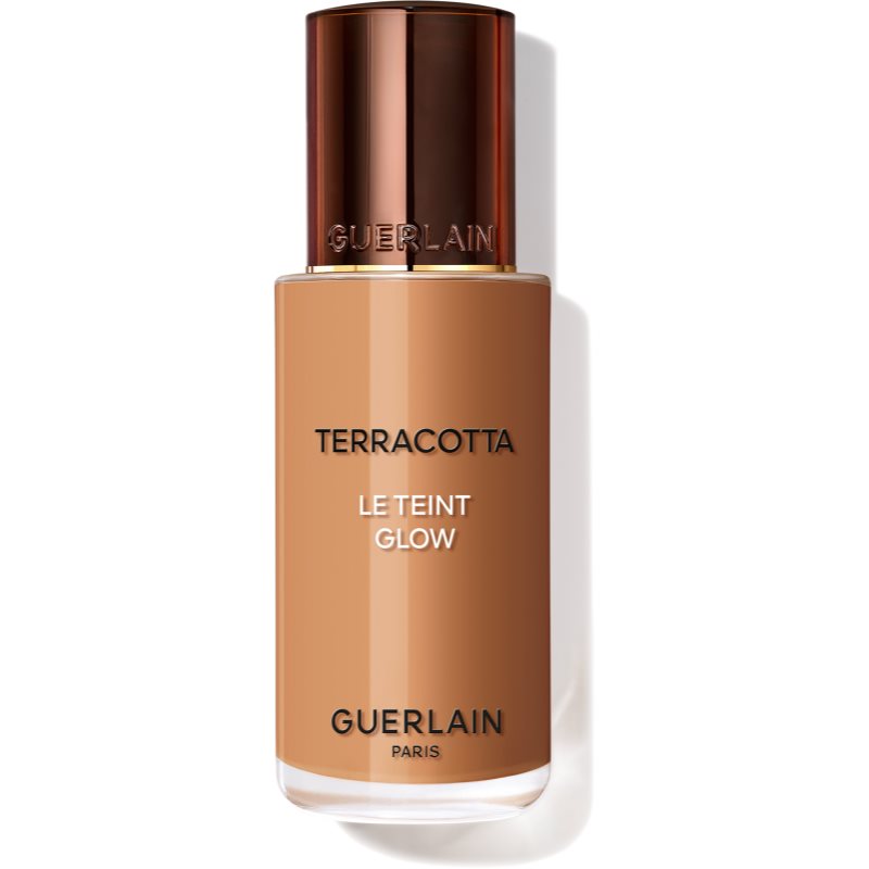 Guerlain Terracotta Le Teint Glow Fondotinta Illuminante Liquido Per Un Look Naturale Colore 6W Warm 35 Ml