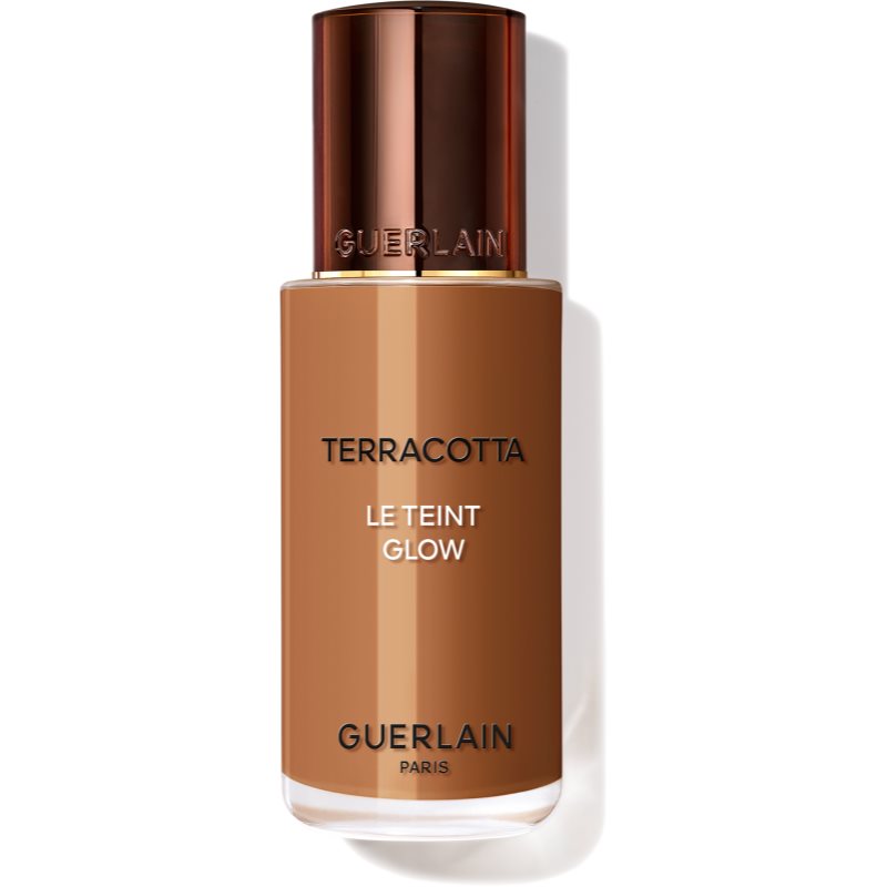 Guerlain Terracotta Le Teint Glow Fondotinta Illuminante Liquido Per Un Look Naturale Colore 7W Warm 35 Ml