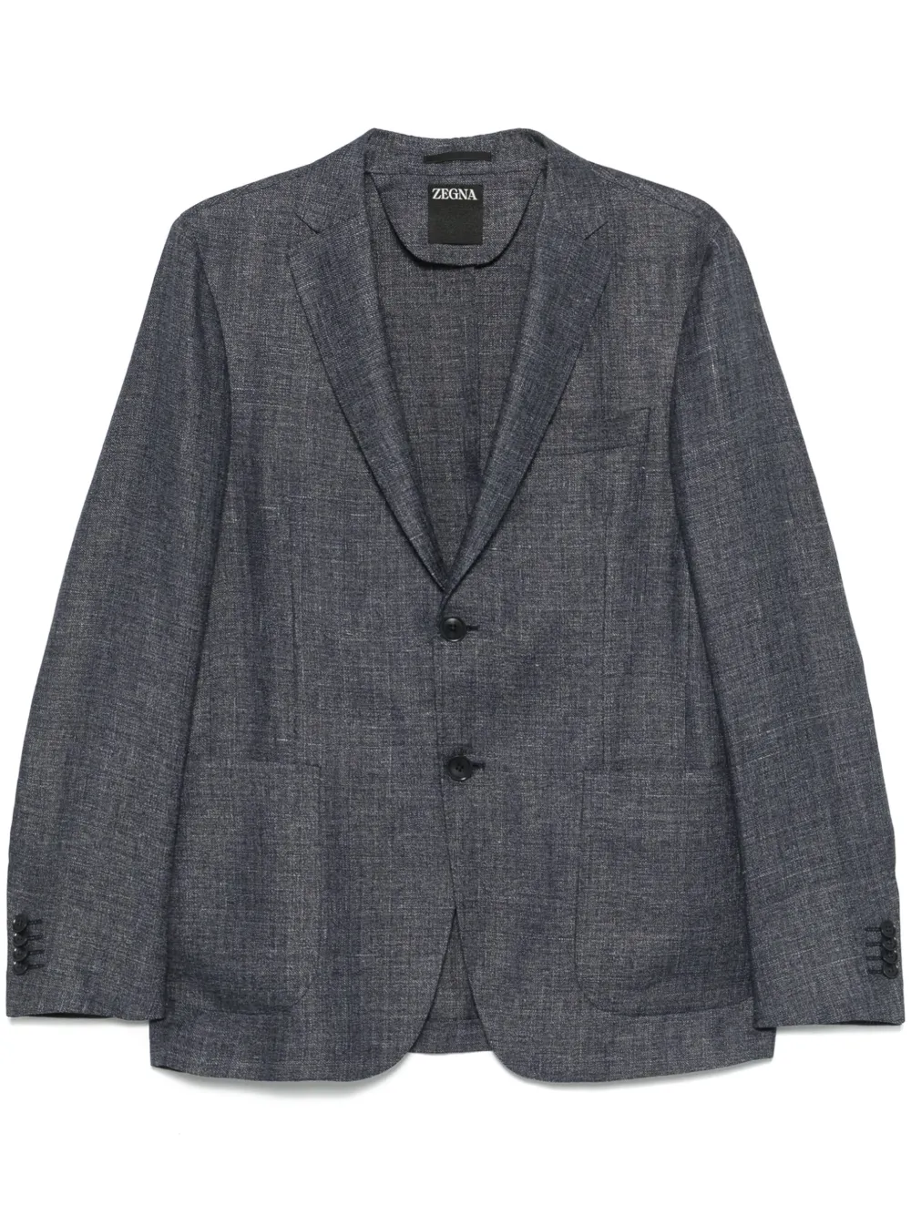 Zegna Blazer monopetto - Blu