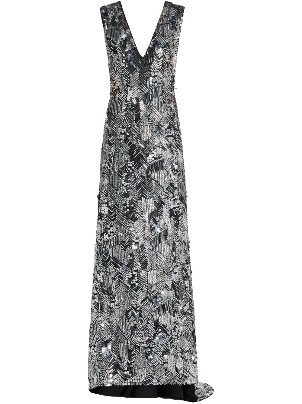 ILTA sequin-embellished maxi dress - Nero