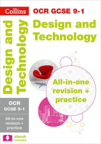 Collins Gcse Grade 9-1 Revision Ocr Gcse 9-1 Design & Technology All-In-One Complete Revision And: Ideal For The 2025 And 2026 Exams