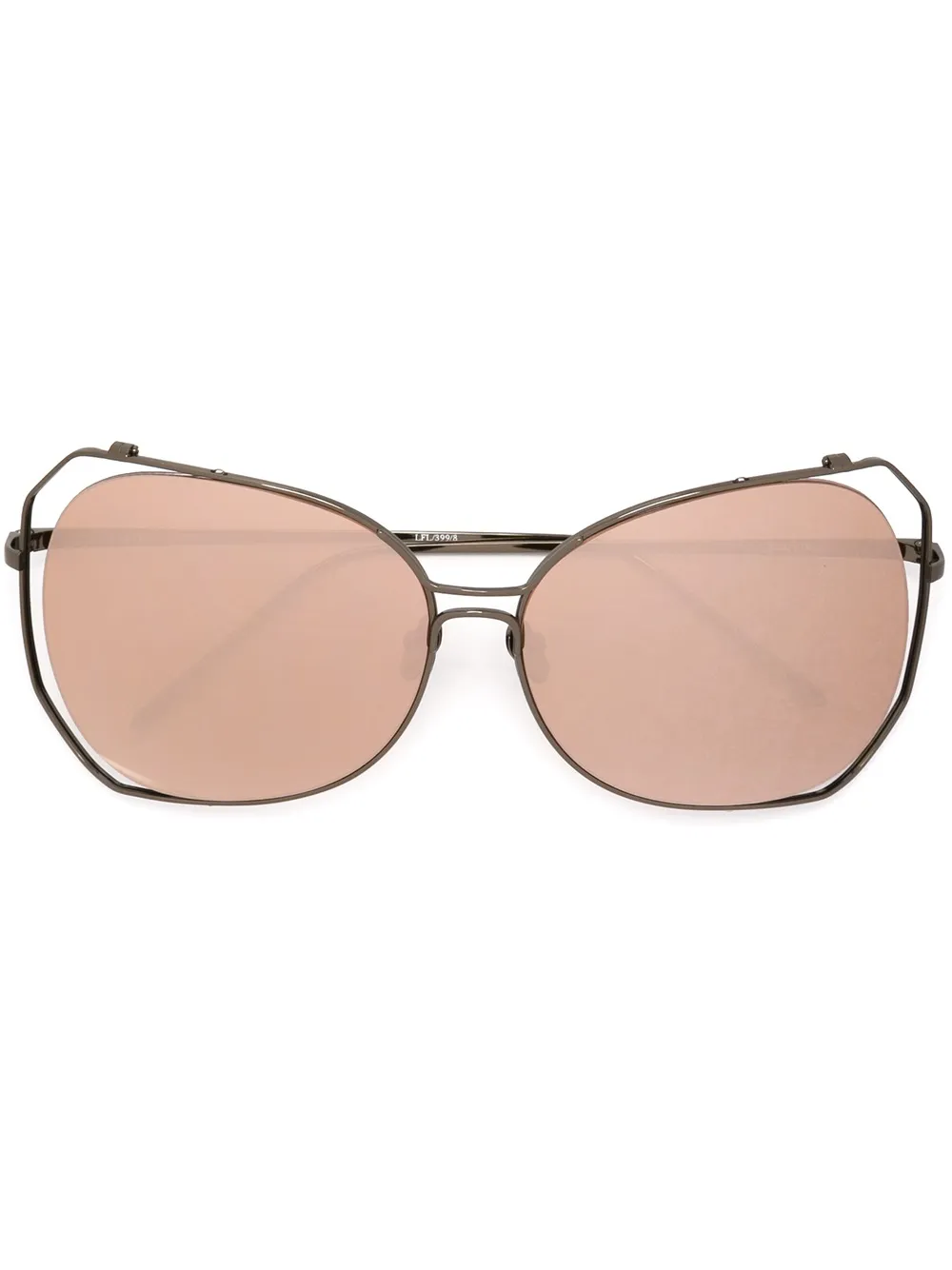 Linda Farrow 399' sunglasses - Effetto metallizzato