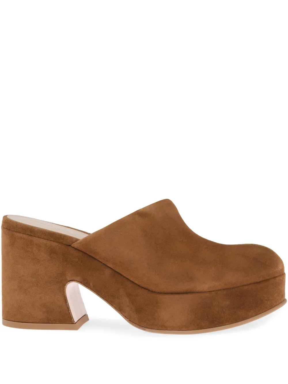 Gianvito Rossi Lyss mules - Marrone