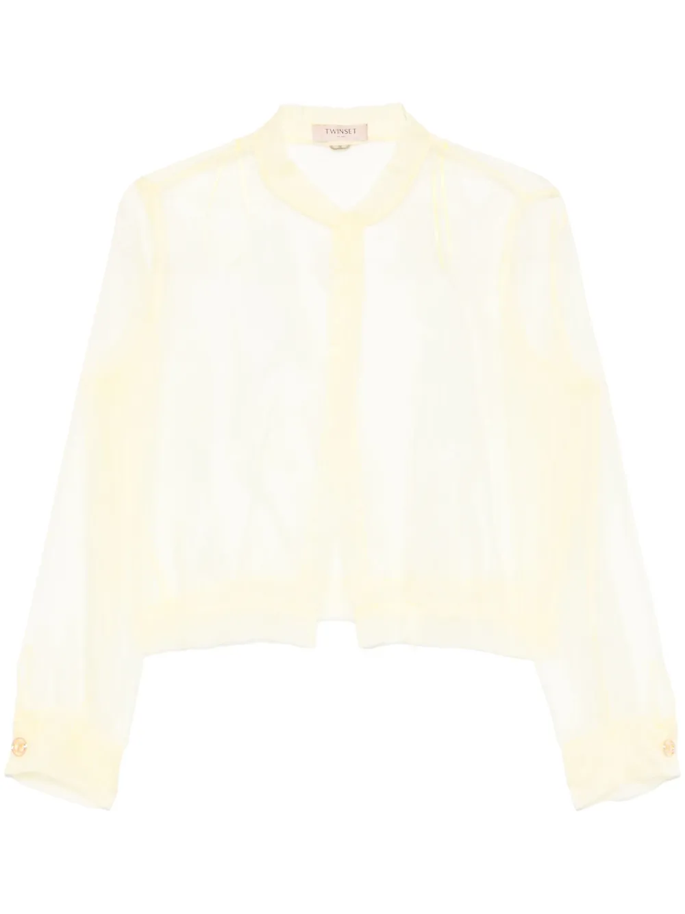 TWINSET organza jacket - Giallo