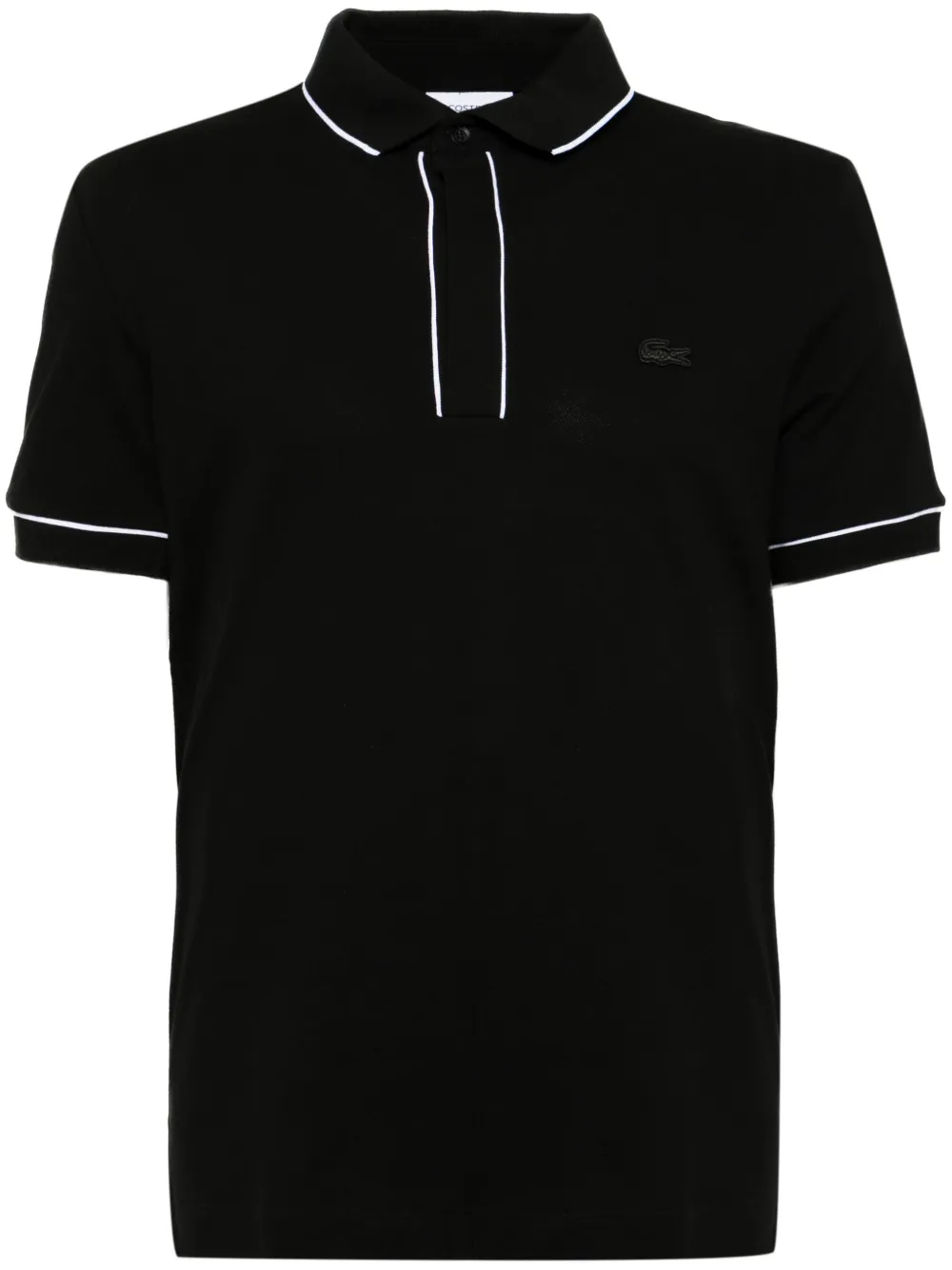 Lacoste Polo Paris Stretch Piqué - Nero