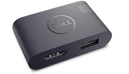 Led Logic Dell Da20 Usb Type-C Hdmi + Usb Black, Dell-Da20-Mg