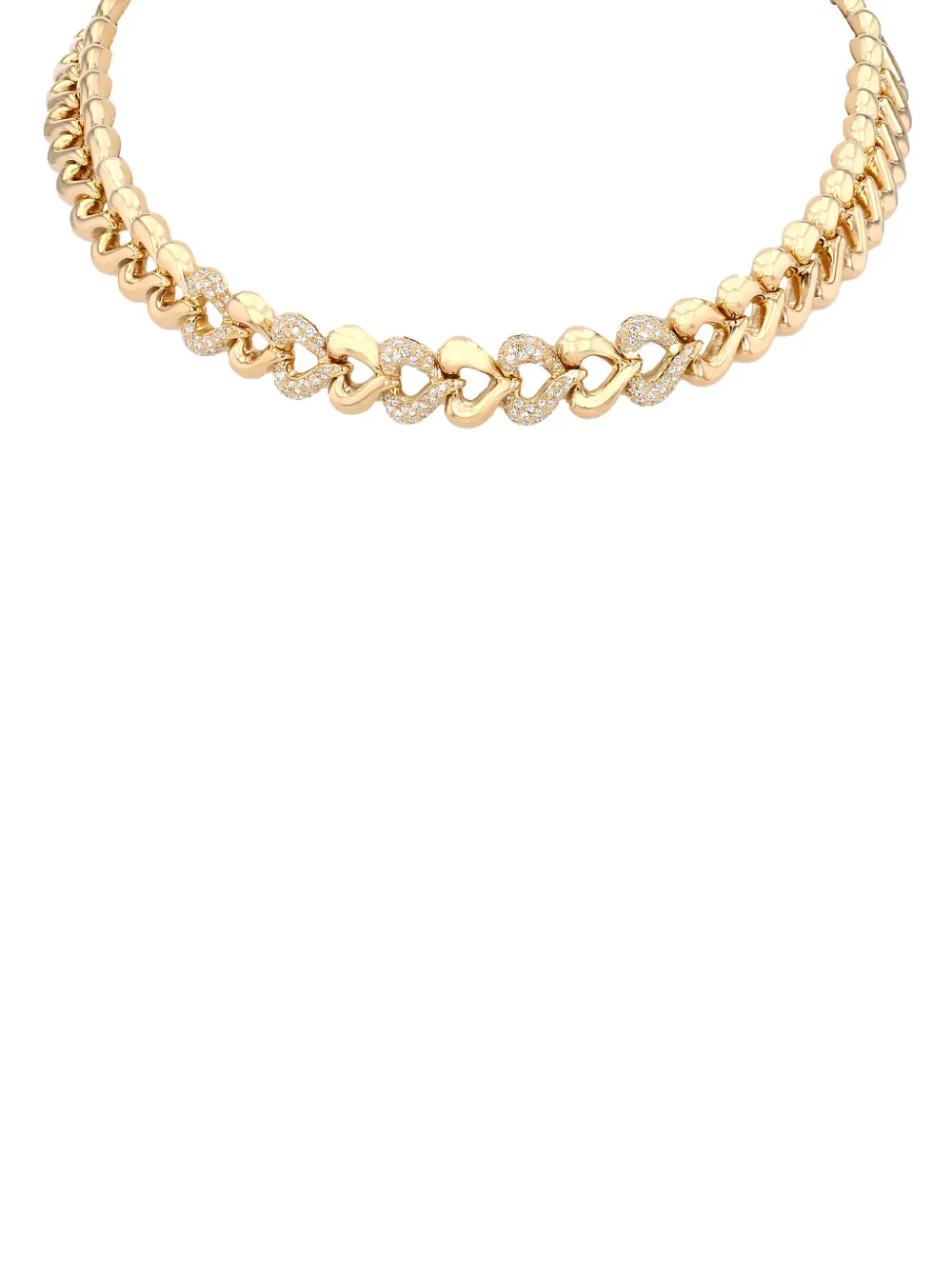 Van Cleef & Arpels yellow gold and diamond necklace - Oro