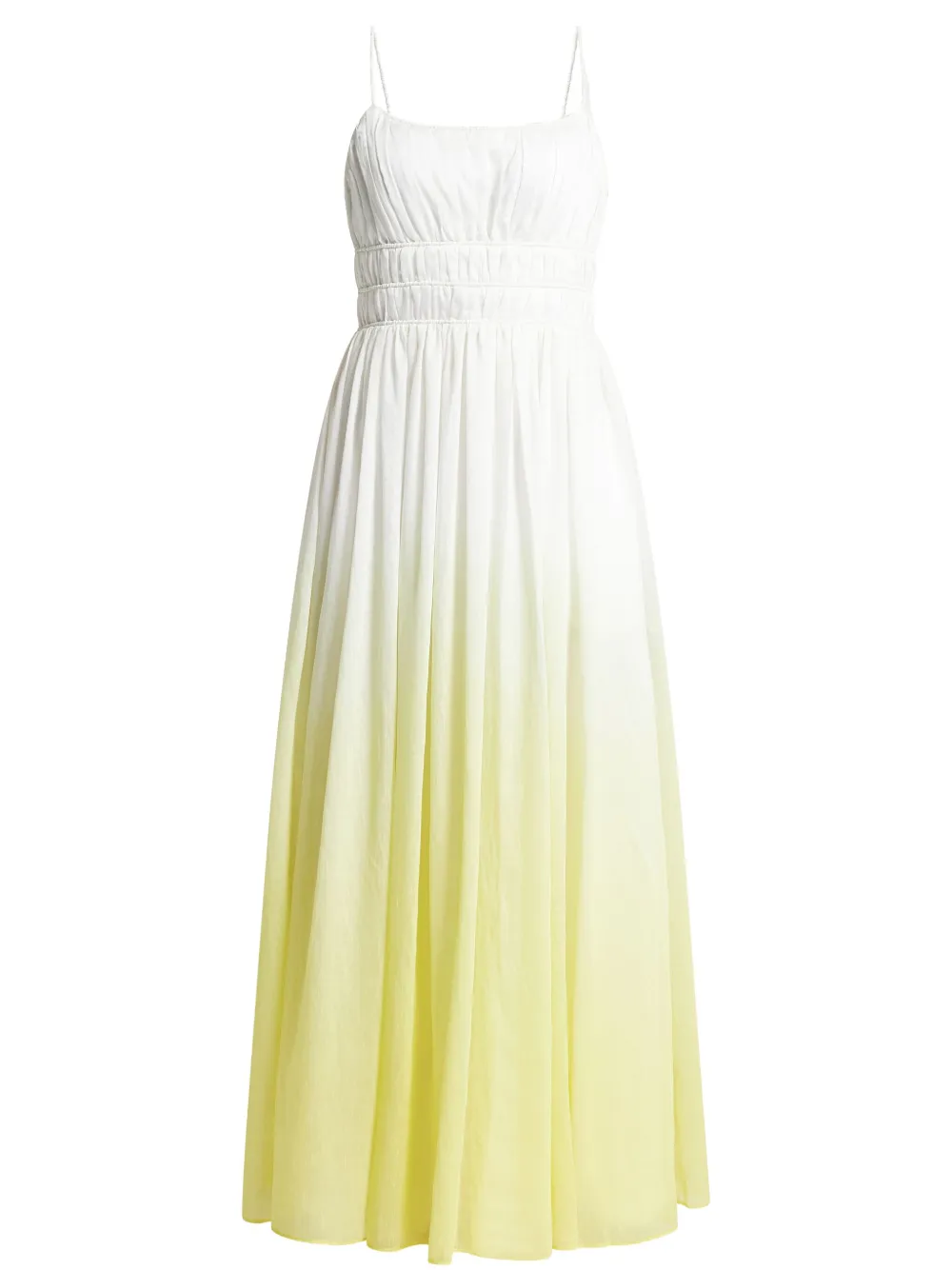 Aje ruched-detailing dress - Bianco