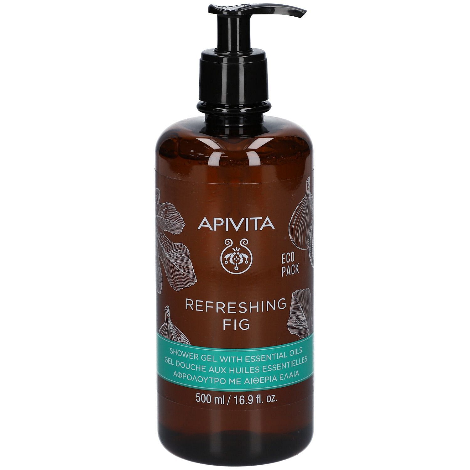 Apivita Refreshing Fig Shower Gel 500 Ml