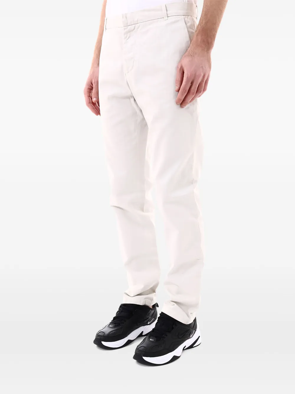 Band of Outsiders gabardine trousers - Bianco