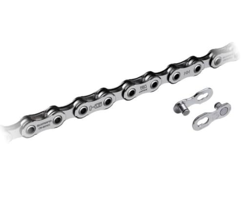 Shimano Cadena 126 Eslabones +Ql Cn-M7100 12-Velocidades Recambios, Adultos Unisex, Gris, Estandar