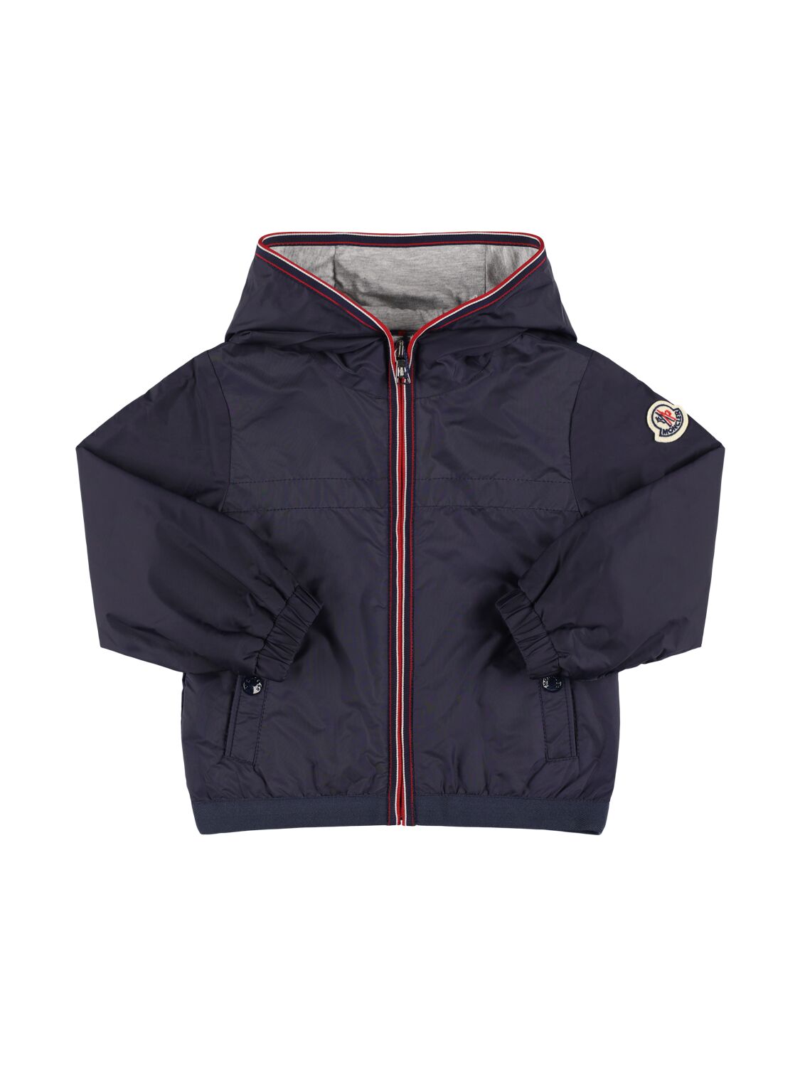 Anton Hooded Nylon Rainwear Jacket