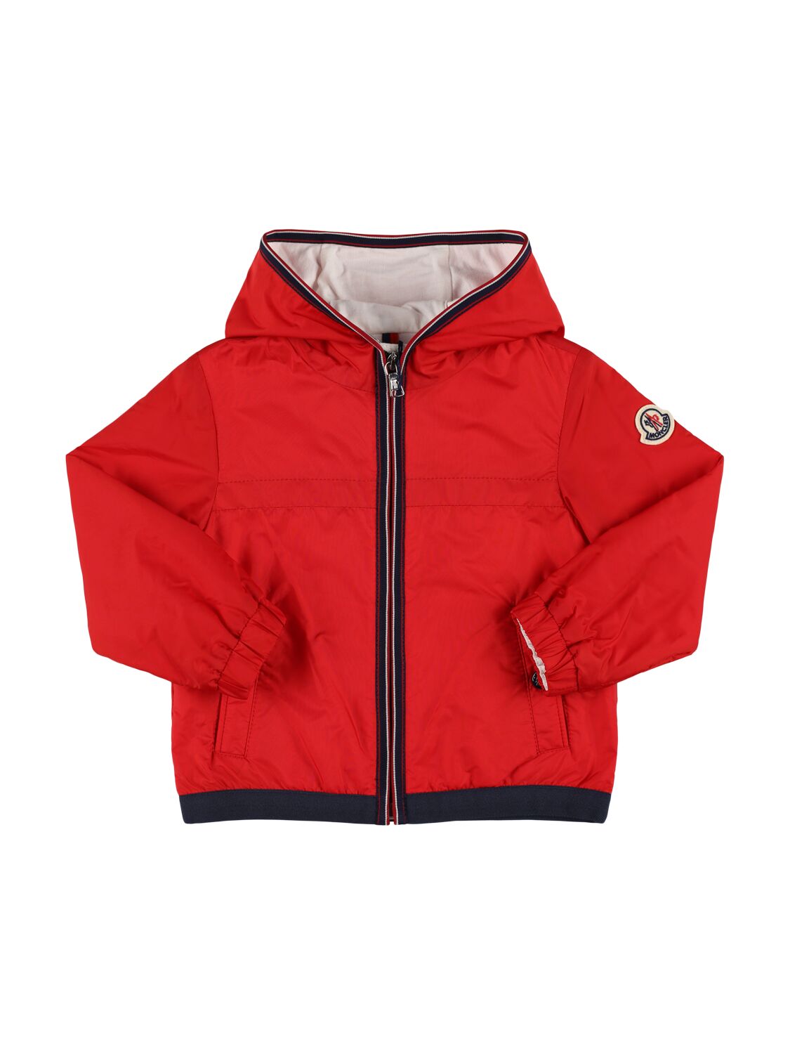 Anton Hooded Nylon Rainwear Jacket