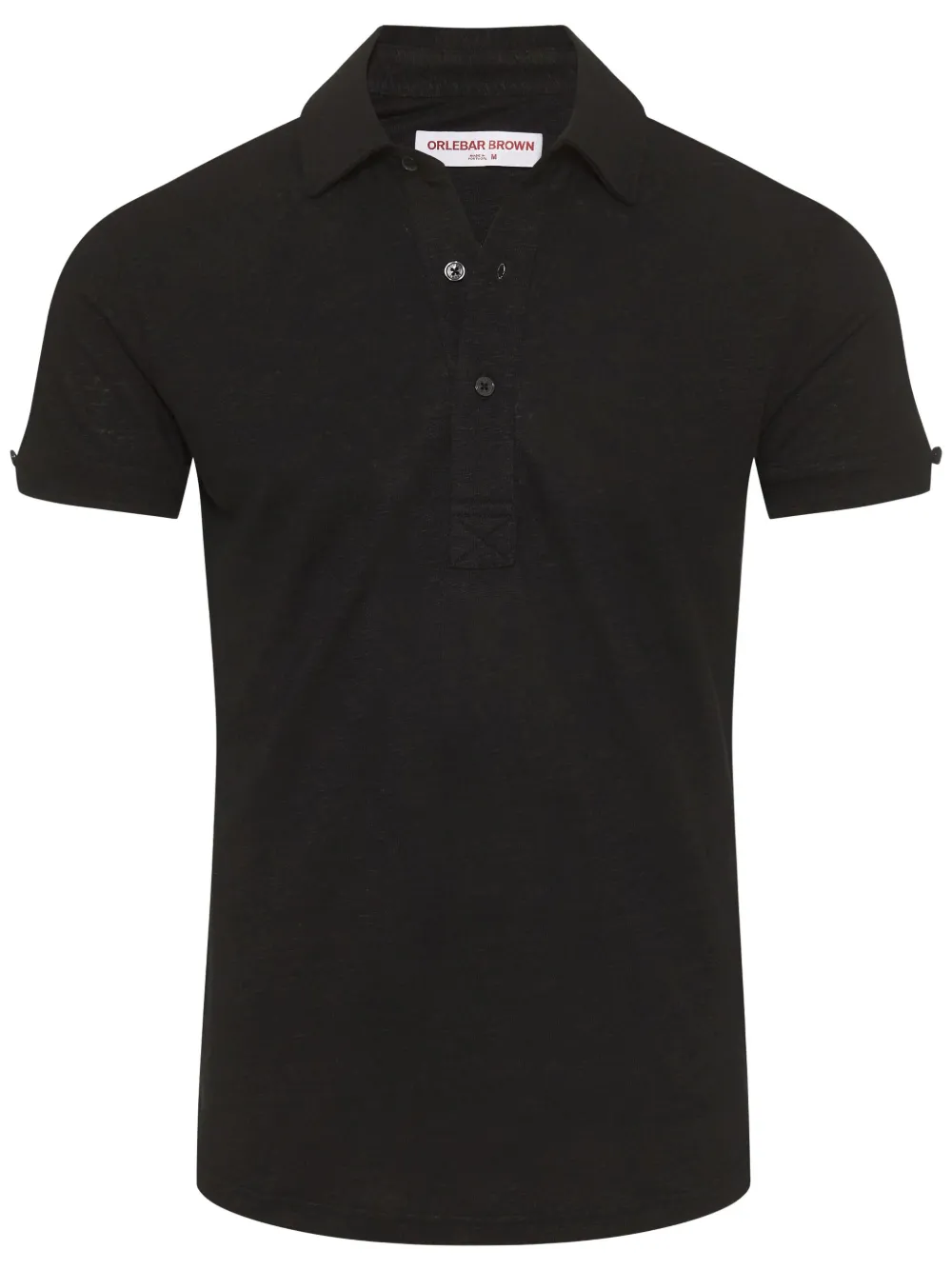 Orlebar Brown Polo Sebastian in lino - Blu