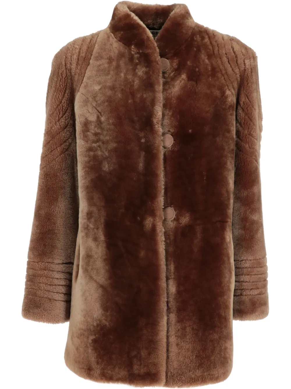 A.N.G.E.L.O. Vintage Cult 1970s shearling coat - Marrone