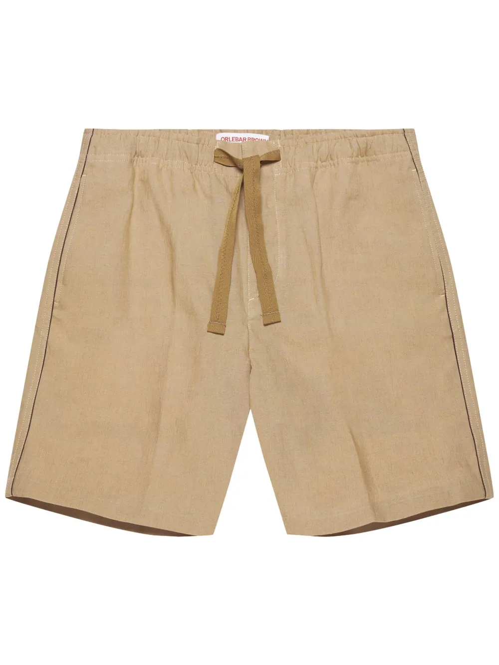 Orlebar Brown Shorts Alex in lino - Toni neutri