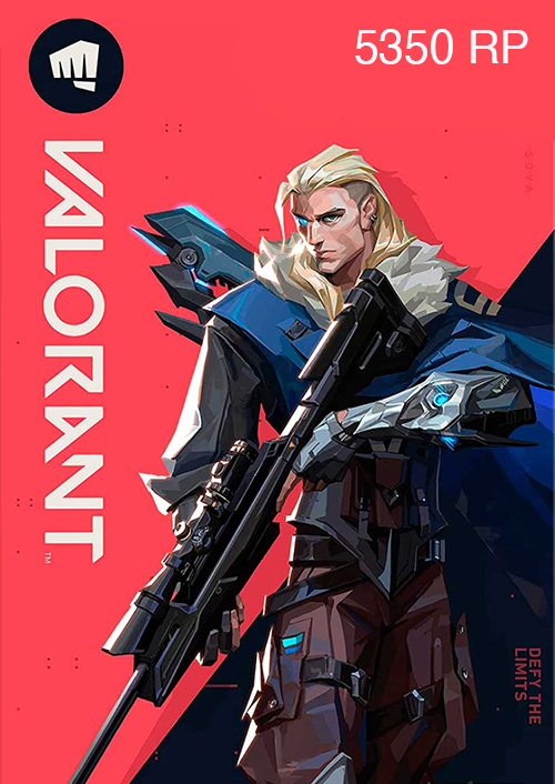 Valorant 50 Eur - 5350 Riot Points (Europe & Uk)