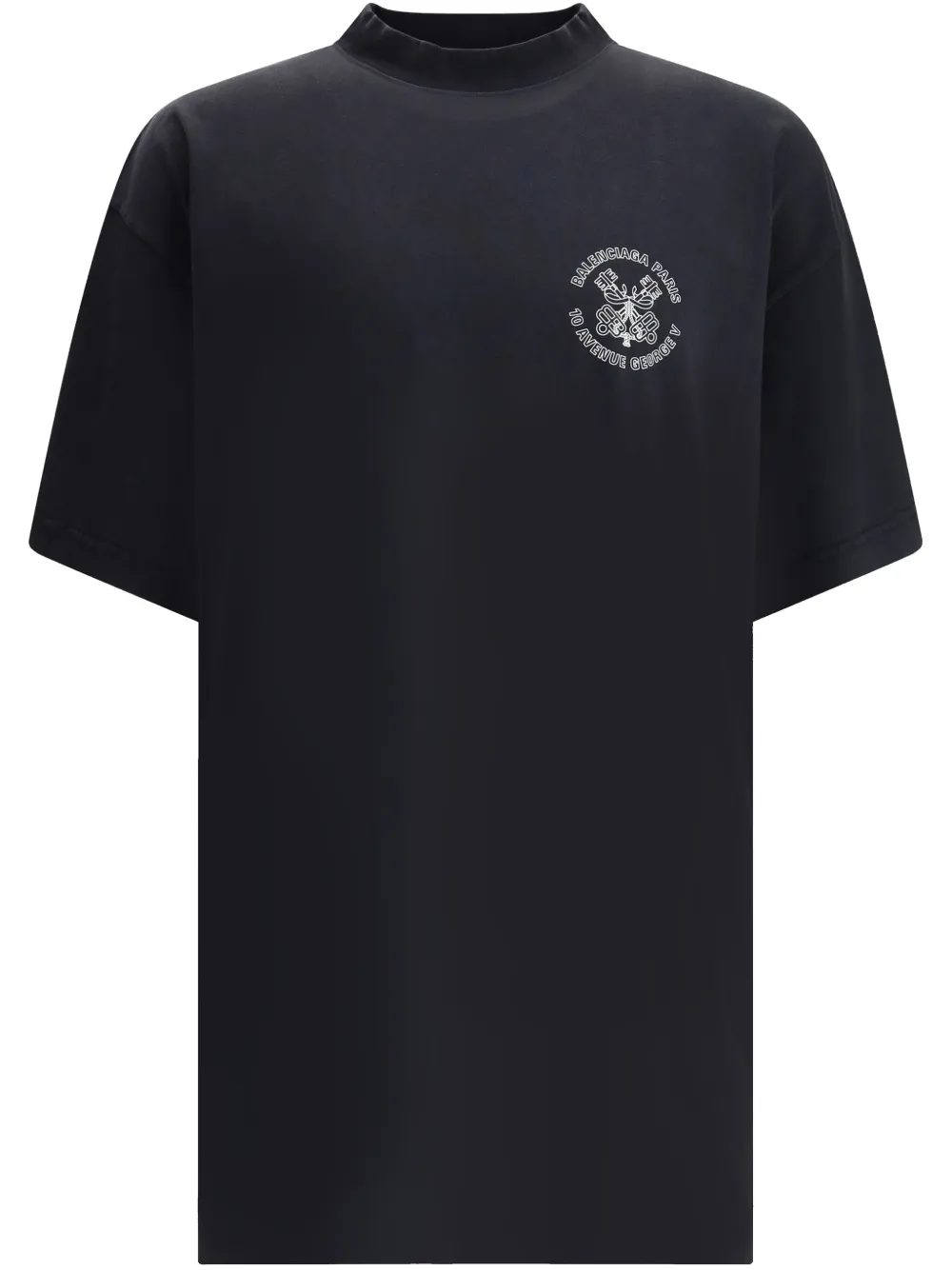 Balenciaga logo-print T-shirt - Nero