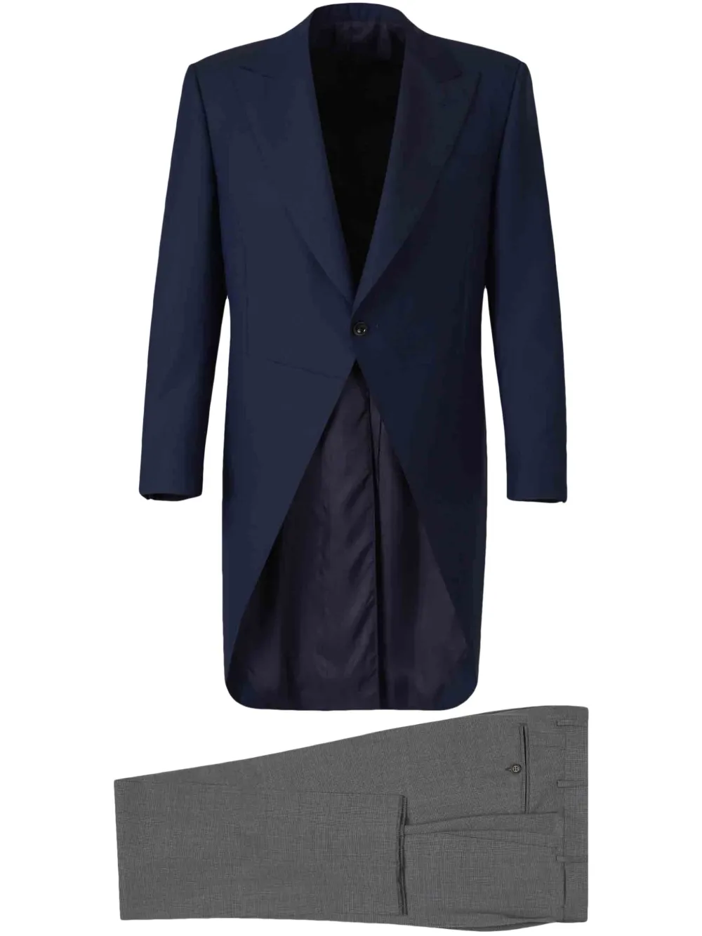 Canali single breasted wool suit - Blu