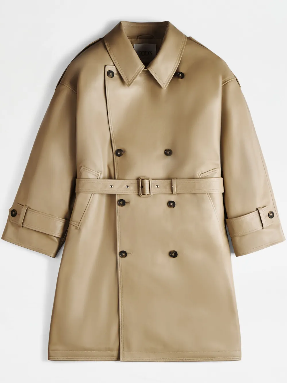 Tod's belted trench coat - Toni neutri