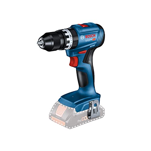 Bosch Professional 18V System Perceuse-Visseuse À Percussion Sans-Fil Gsb 18V-45 (Vitesse De Rotation 1 900 Tr/Min, Sans Batterie Ni Chargeur, Dans Bo