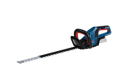 Bosch Professional 18V System Taille-Haies Sans-Fil Ghe 18V-60 (Moteur Sans Charbon, Capacité De Coupe De 20 Mm) Alimenté Par Pile