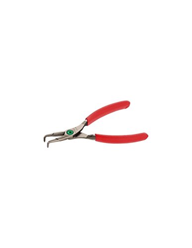 Facom Jeu De 4 Pinces À Circlips 18 - 60 Mm - Intérieur Et Extérieur - Tête Et Becs Fins - Embouts Droits - Embouts Allongés Et Coudés À 90° - Tête Ch