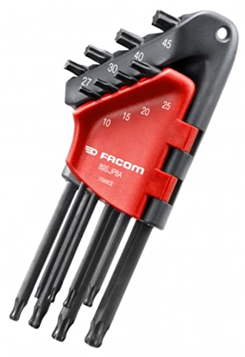Jeu De 8 Clés Torx Sphériques De 10 À 45 Facom
