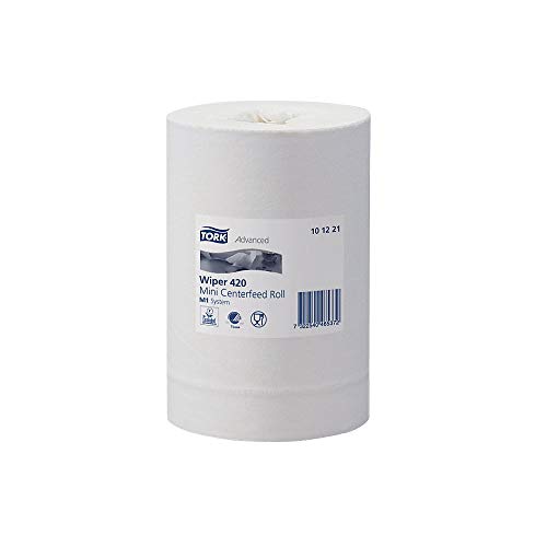 Carton De 11 Mini Bobines D'Essuie-Tout À Dévidage Central 2 Plis Tork M1