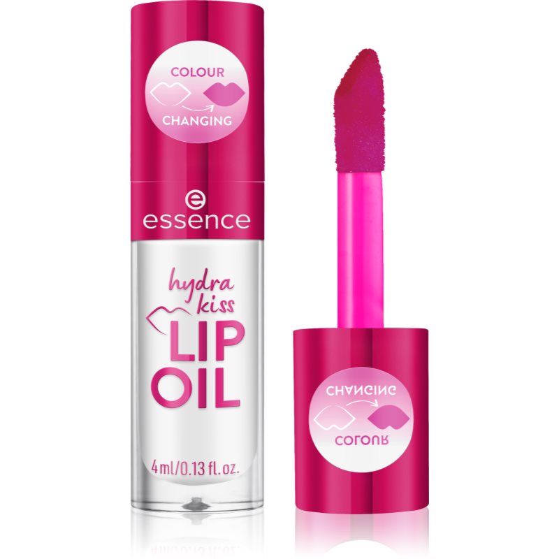 Essence Hydra Kiss Olio Labbra Effetto Idratante Colore 06 Cranberry Is Back 4 Ml