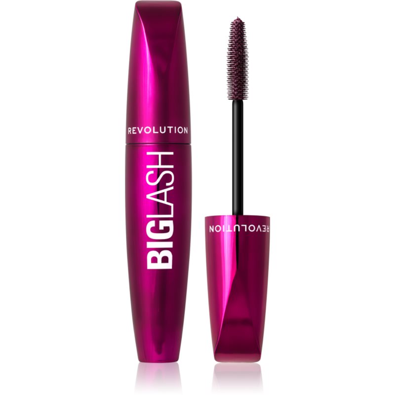 Makeup Revolution Big Lash Volume Mascara Volumizzante E Allungante Colore Burgundy 8 Ml