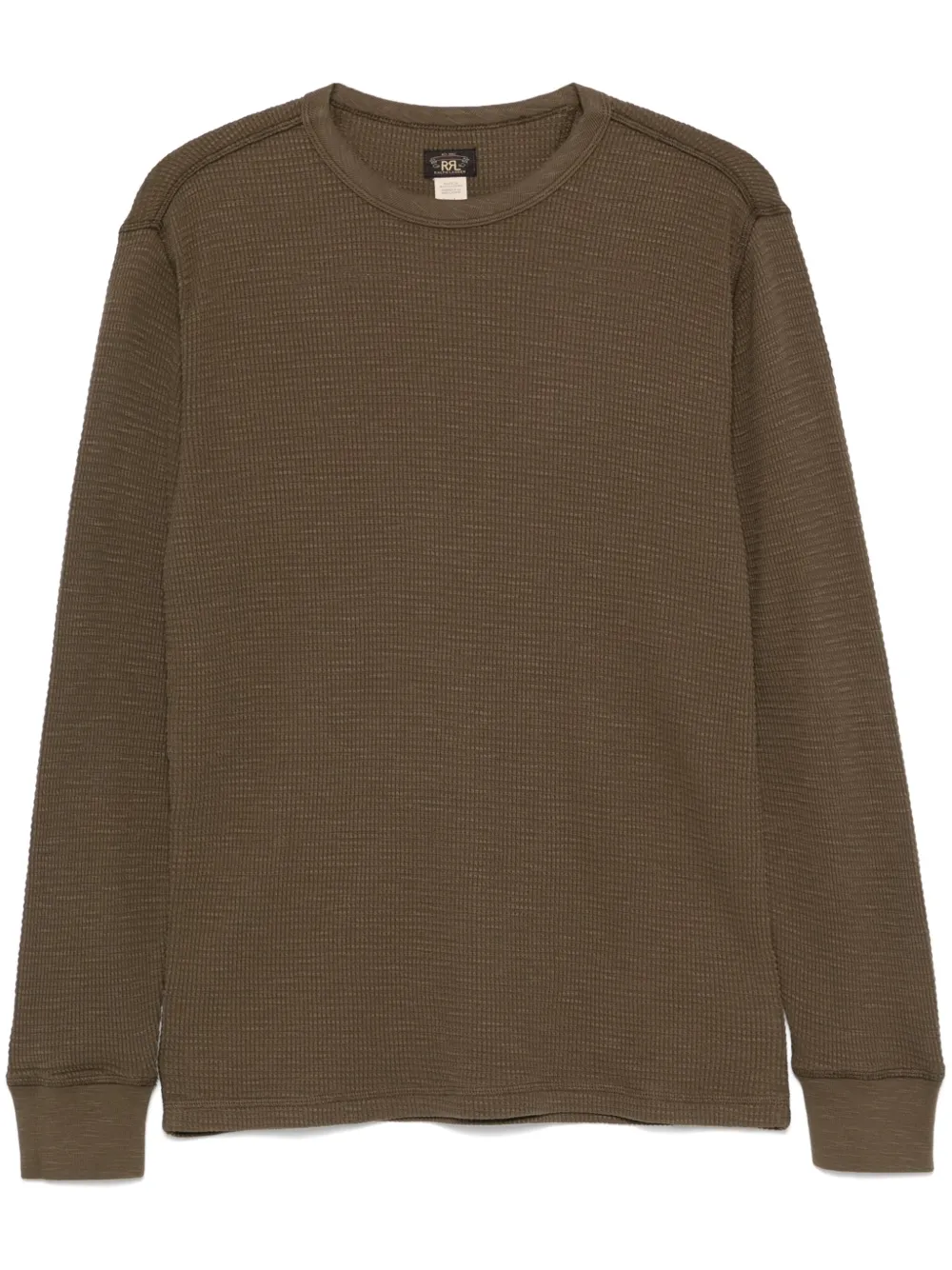 Ralph Lauren RRL waffle-knit T-shirt - Verde