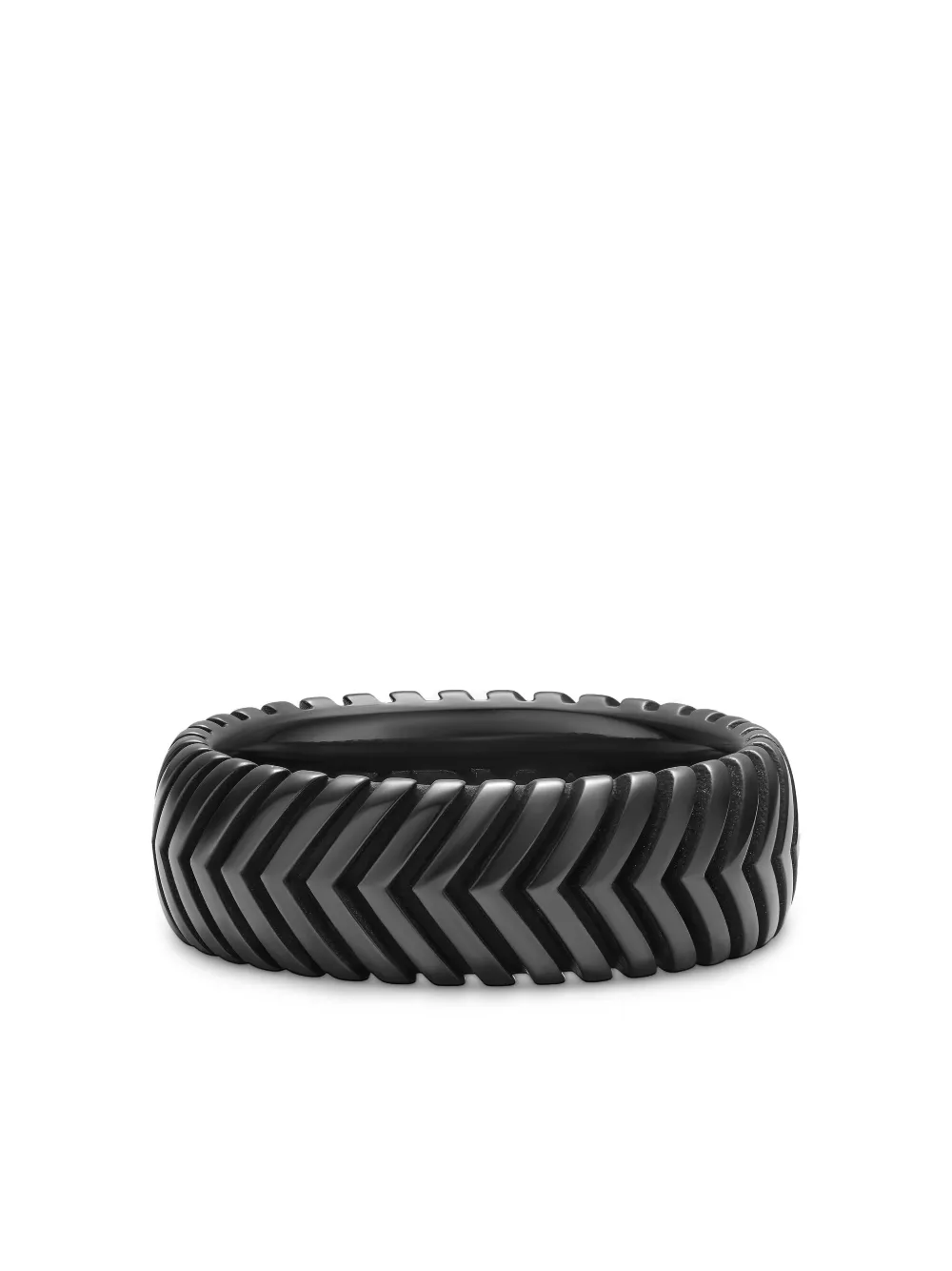 David Yurman Chevron Band ring - Nero