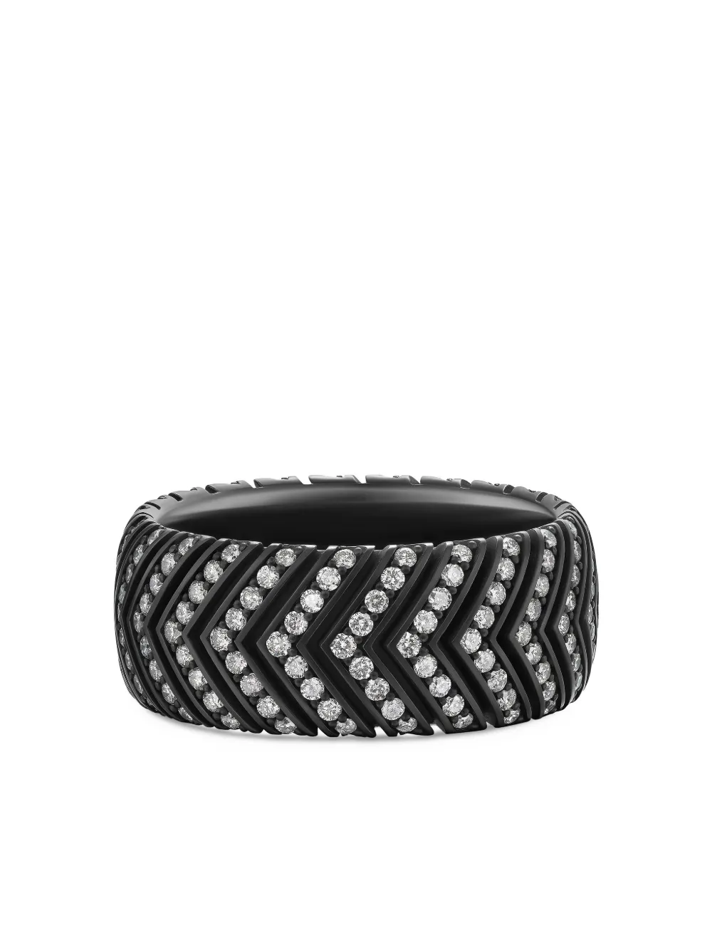 David Yurman Chevron Band ring - Nero