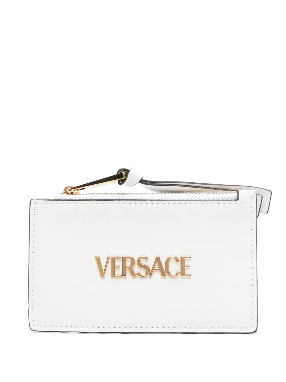 Versace Tag cardholder - Bianco