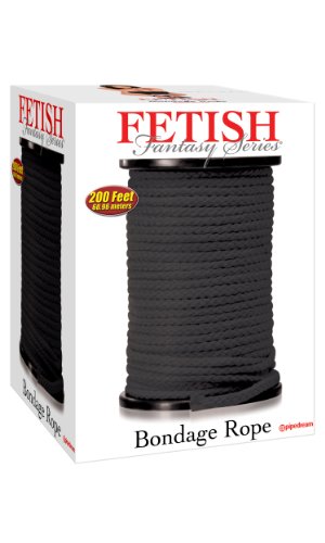 Corda Bdsm Nera Fetish Fantasy Series Bondage Rope Nero