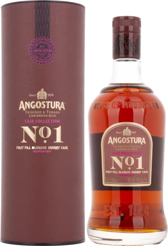 Angostura No. 1 Cask Collection First Fill Oloroso Sherry Cask Premium Rum Batch No. 3 40% Vol. 0,7L In Giftbox