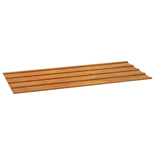 Vidaxl Pannelli Per Tetti 36 Pz Ruggine 100X44 Cm In Acciaio Corten, Lastra Per Tetto, Copertura Per Tetto, Pannello Per Tetto Garage