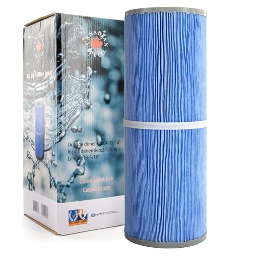 Canadian Spa Co. Filtro Aperto, Dimensione Filtro: 336 X 127 X 55 Mm, Filtro Hot Tub, Antimicrobico, Filtro Di Ricambio, Purificazione Dell'Acqua, Hot