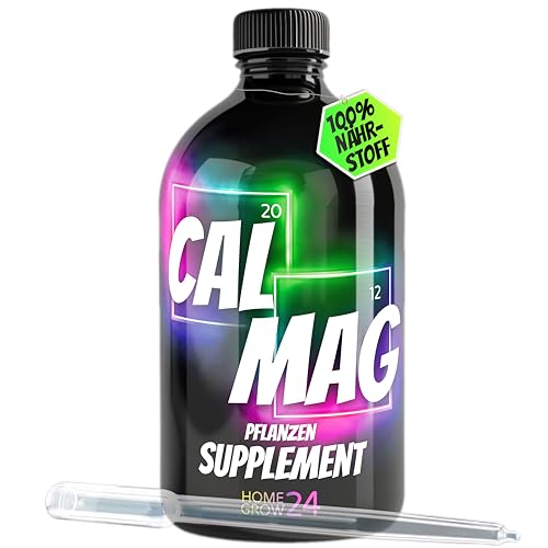 Homegrow24 Calmag Fertilizzante Al Magnesio E Calcio Per Pomodori Da Canapa E Molte Piante - Integratore Alimentare Cal Mag Per Una Crescita E Una Fio