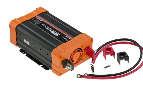 Kalea-Informatique Convertitore Di Tensione Invertito Da 12V A 220V Con Onda Sinusoidale Pura. 1000 Watt Di Potenza Continua, Con Display Di Controllo