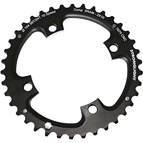 Stronglight – Corona Mtb 104/64 2 X 10, Nero, 42, 274114
