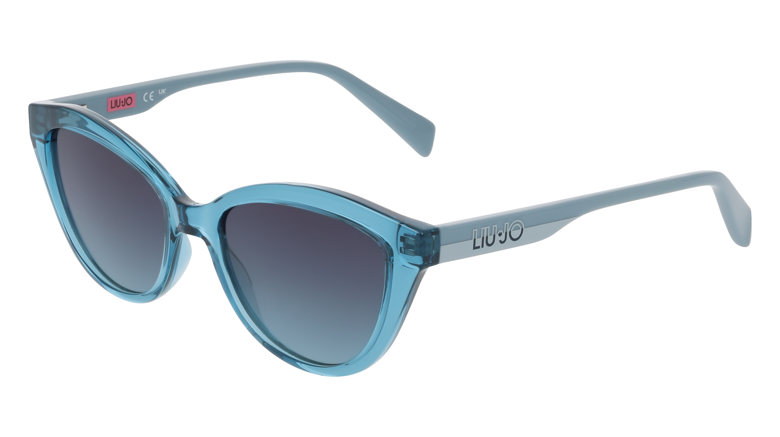 Liu Jo Junior Lj3611S 425 Occhiali Da Sole Bio-Iniettato Blu Cat Eye Normale
