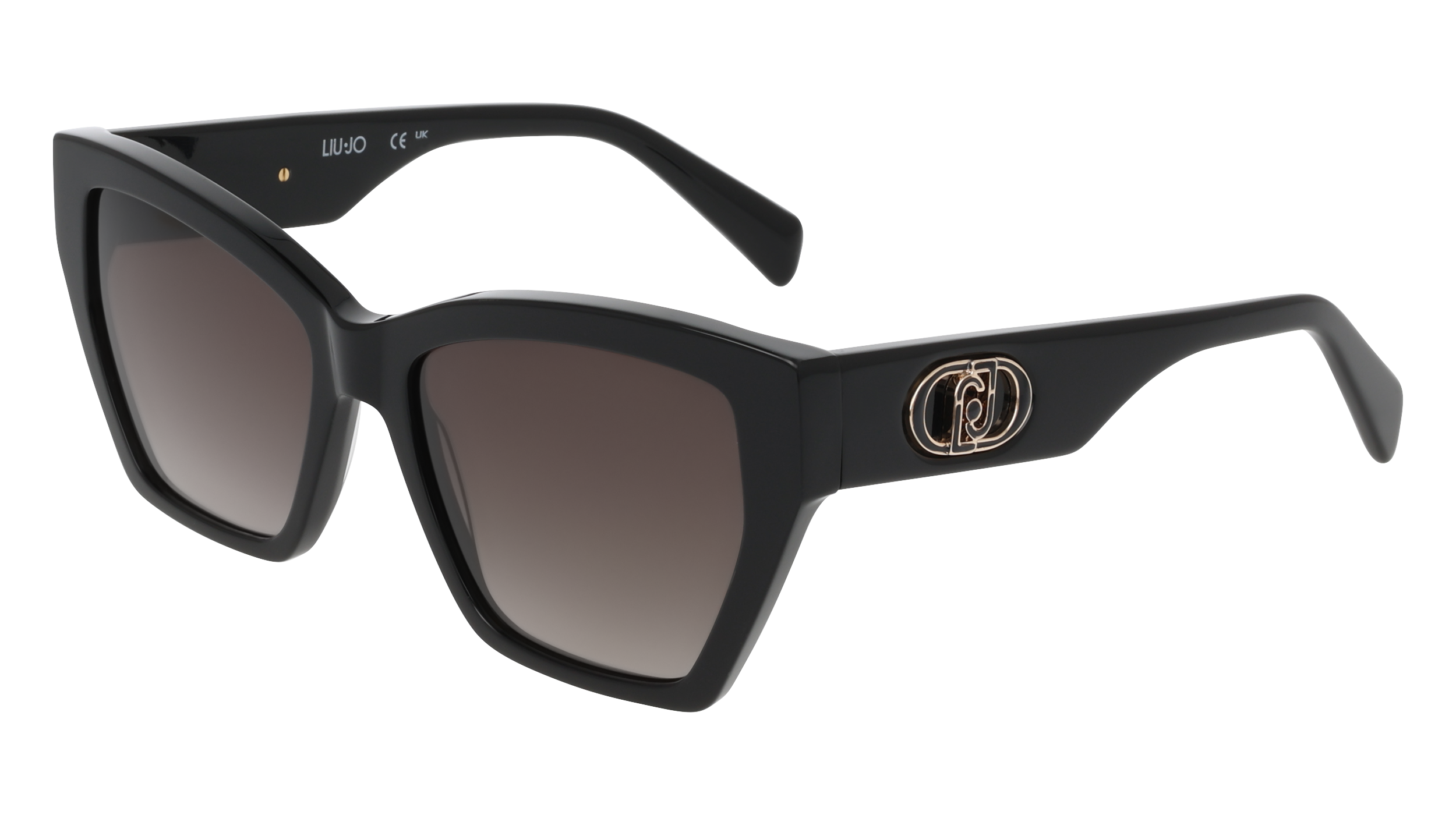Liu Jo Donna Lj815S 001 Occhiali Da Sole Acetato Nero  Squadrata Normale