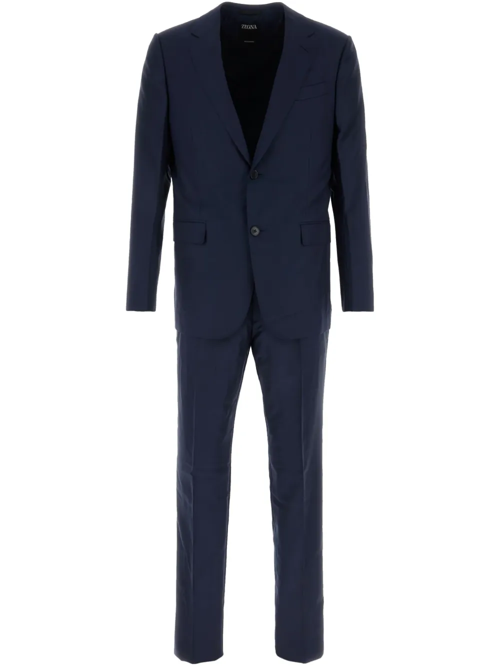 Zegna wool suit - Blu