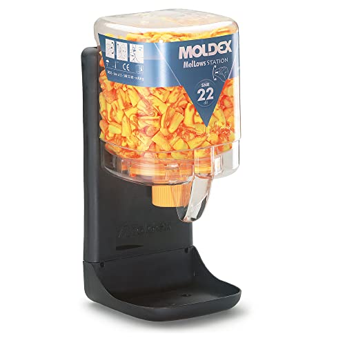 Moldex 7625 Mellows Station - Tappi Per Orecchie Snr 22 In Gommapiuma, Usa E Getta (250 Paia)